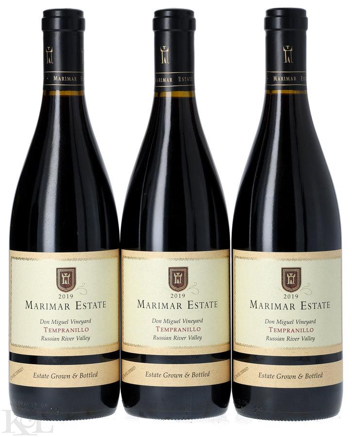 2019 Marimar Estate "Don Miguel Vineyard" Russian River Valley Tempranillo