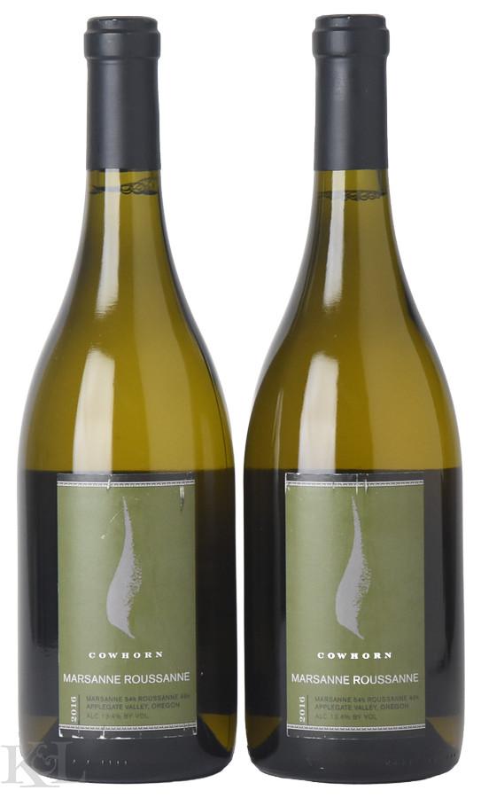 2016 Cowhorn Applegate Valley Oregon Marsanne- Roussanne
