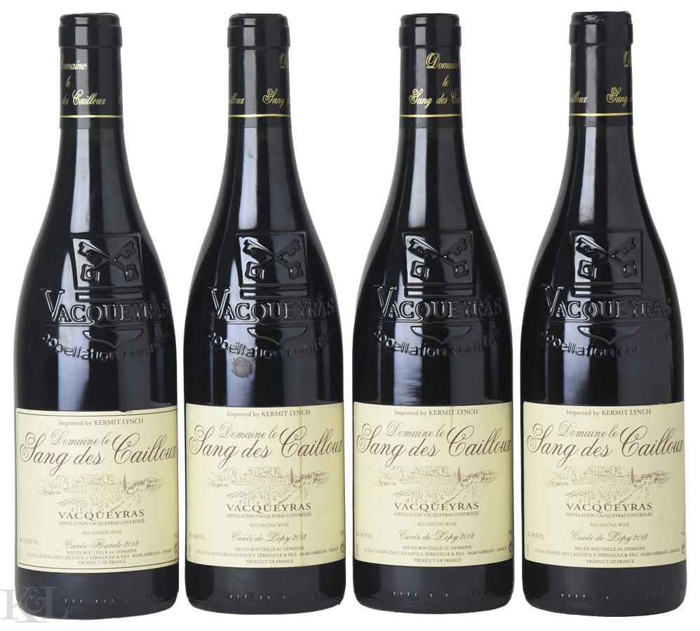 2013 Domaine le Sang des Cailloux Vacqueyras Horizontal