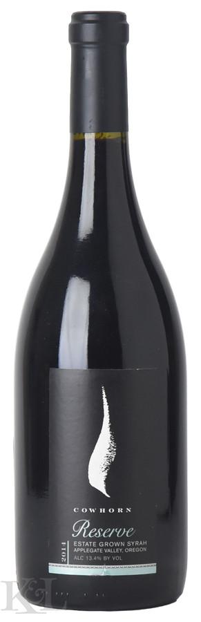 2014 Cowhorn "Reserve" Applegate Valley Oregon Syrah