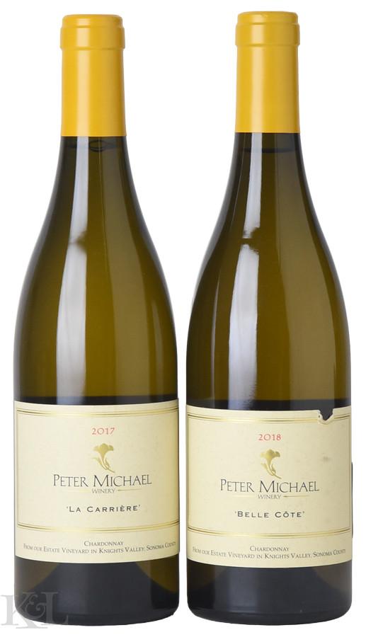 2017 & 2018 Peter Michael Knights Valley Chardonnay Tasting Lot