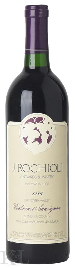 1986 Rochioli Russian River Valley Cabernet Sauvignon