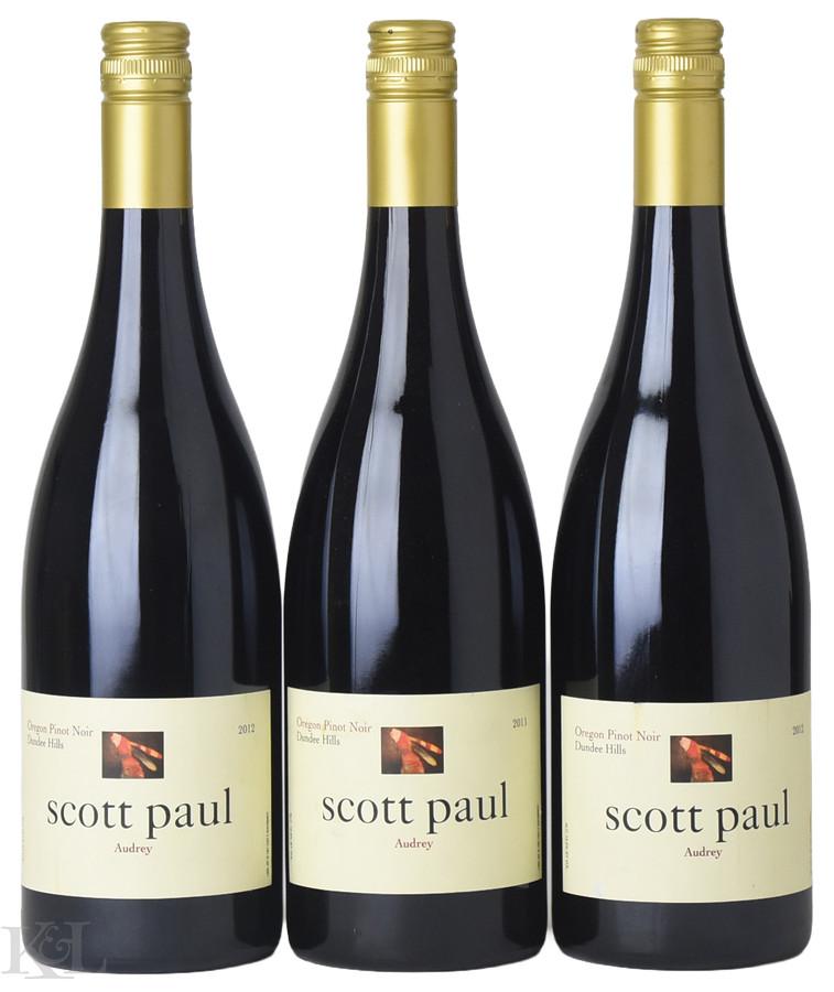 2011-2012 Scott Paul "Audrey" Dundee Hills Pinot Noir Vertical