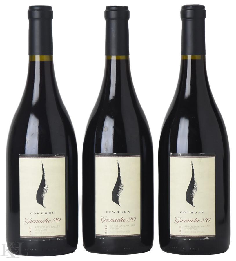 2012 Cowhorn "20" Applegate Valley Grenache
