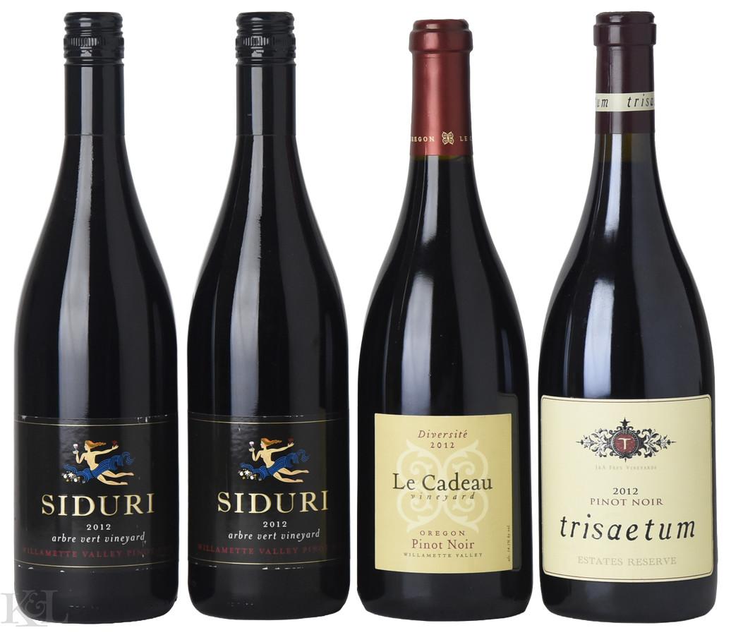2012 Le Cadeau , Siduri  & Trisaetum Willamette Valley Pinot Noir Horizontal