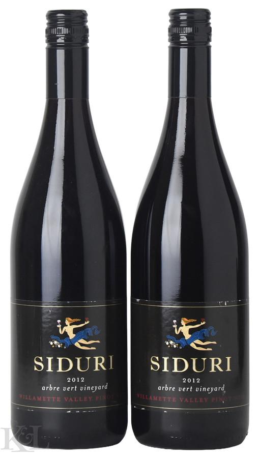 2012 Siduri "Arbre Vert Vineyard" Willamette Valley Pinot Noir