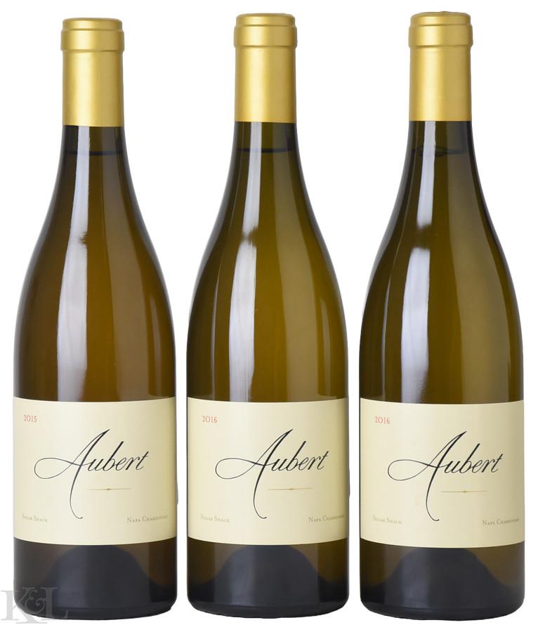 2015-2016 Aubert "Sugar Shack" Napa Valley Chardonnay Vertical
