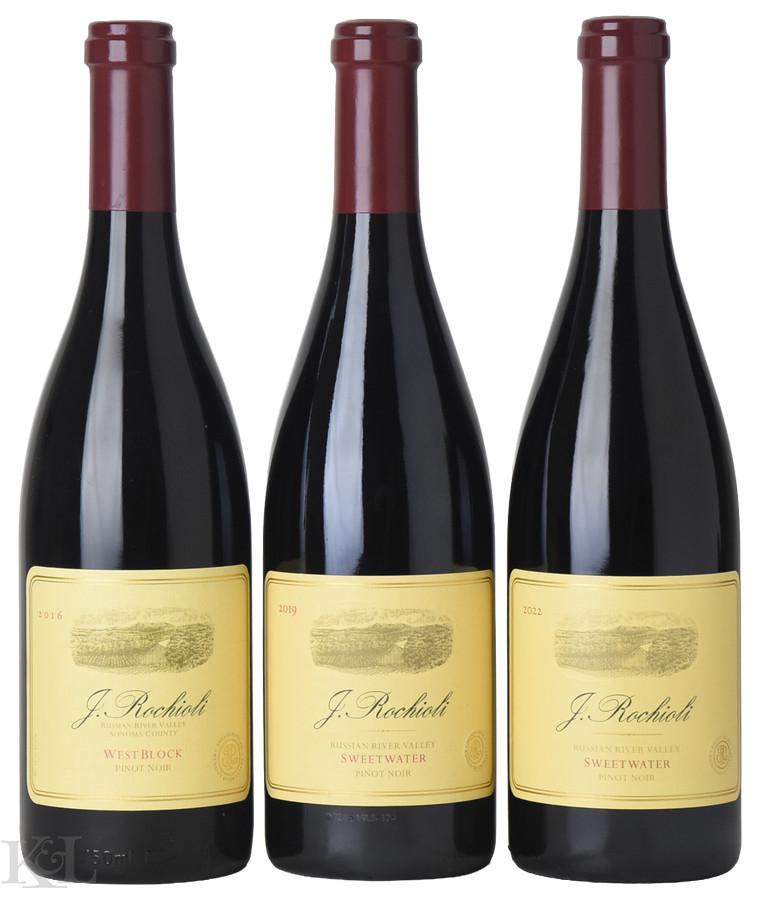 2016, 2019, 2022 Rochioli Russian River Valley Pinot Noir Tasting Lot