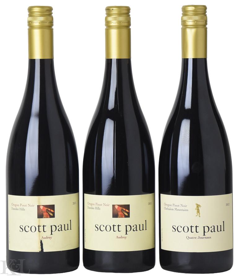 2011 & 2012 Scott Paul Pinot Noir Tasting Lot