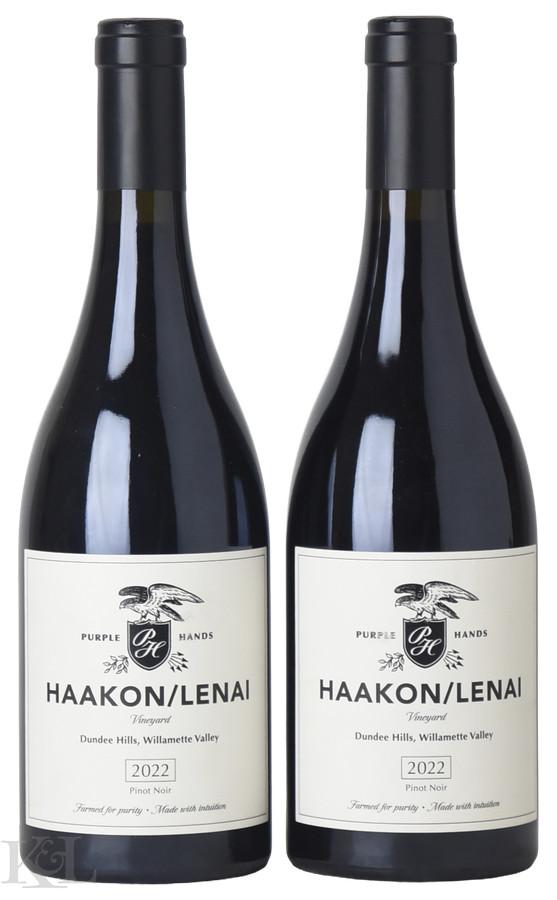 2022 Purple Hands "Haakon / Lenai Vineyard" Dundee Hills Pinot Noir