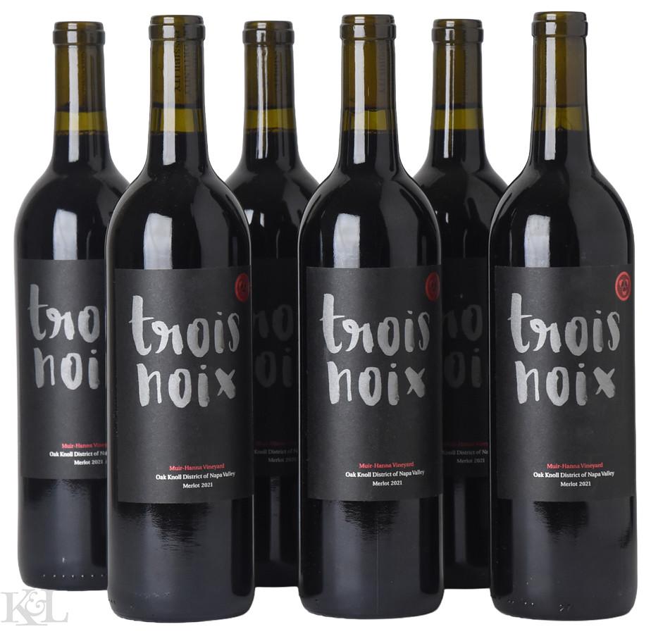 2021 Trois Noix "Muir-Hanna Vineyard" Oak Knoll District Merlot
