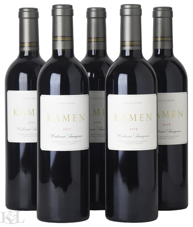 2015-2019 Kamen Estate Moon Mountain Cabernet Sauvignon Vertical