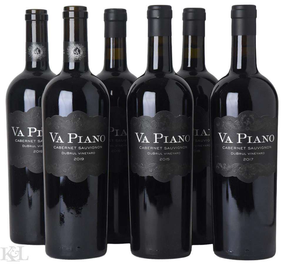 2015-2019 Va Piano "Black Label - DuBrul Vineyard" Yakima Valley Cabernet Sauvignon Vertical