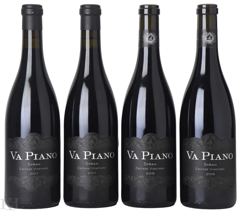 2017 & 2019 Va Piano "Black Label - Eritage Vineyard" Walla Walla Valley Syrah