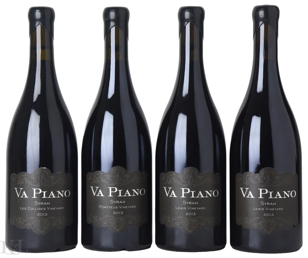 2013 Va Piano "Black Label Reserve" Walla Walla Valley Syrah Horizontal