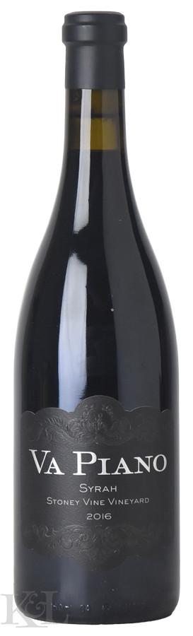 2016 Va Piano "Black Label - Stoney Vine Vineyard" Walla Walla Valley Syrah