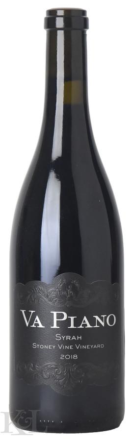 2018 Va Piano "Black Label - Stoney Vine Vineyard" Walla Walla Valley Syrah