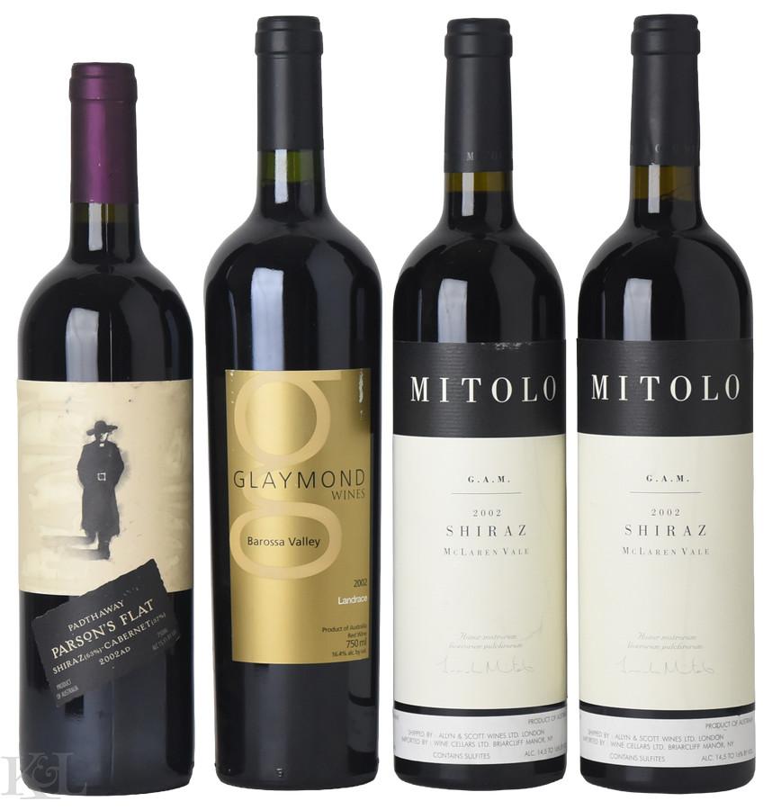 2002 Glaymond, Mitolo & Parson's Flat Shiraz/Cabernet Sauvignon Padthaway Horizontal