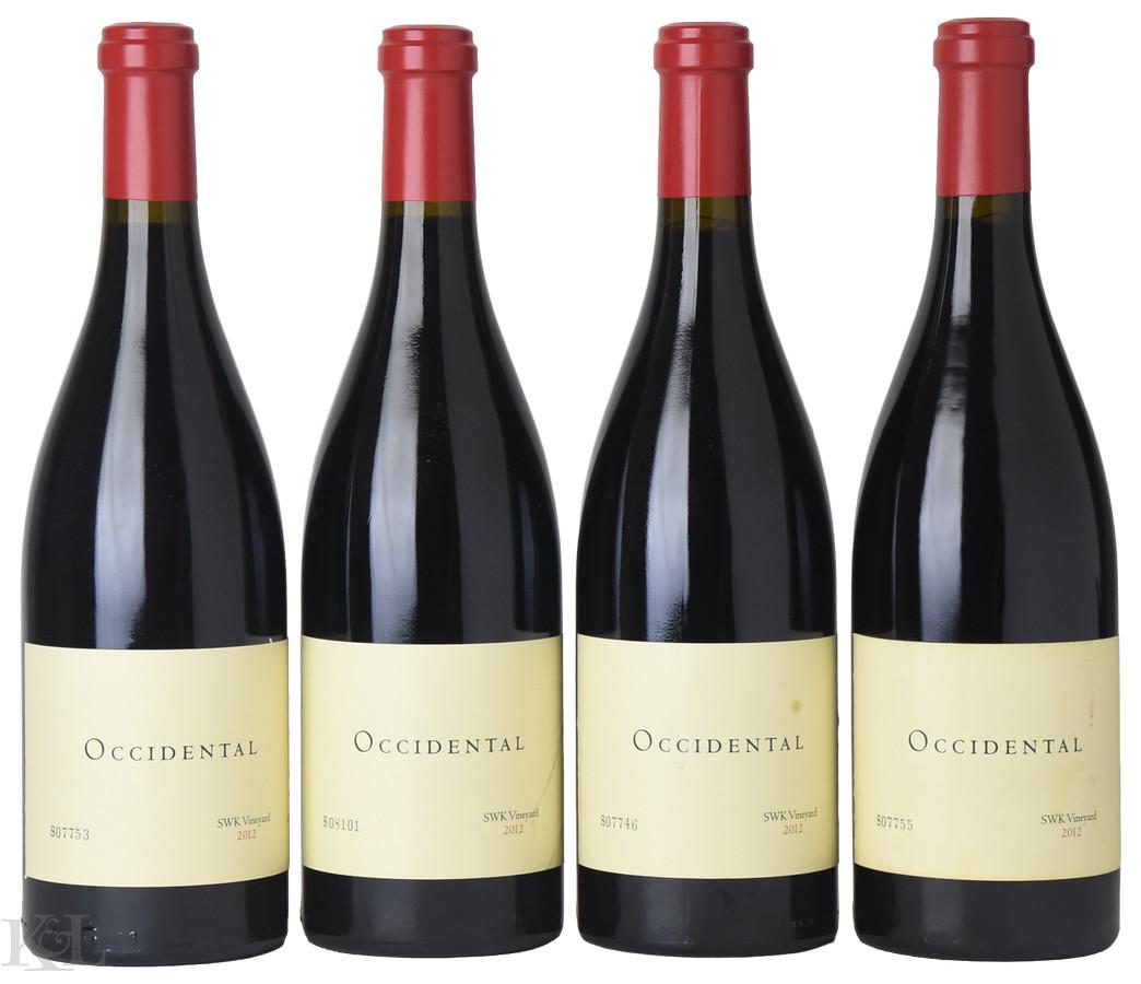 2012 Occidental (Kistler) "SWK Vineyard" Sonoma Coast Pinot Noir