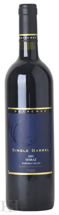 2001 Dutschke "Single Barrel" Shiraz Barossa Valley