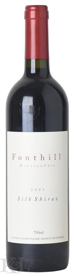 2001 Fonthill "Silk" Shiraz McLaren Vale South Australia
