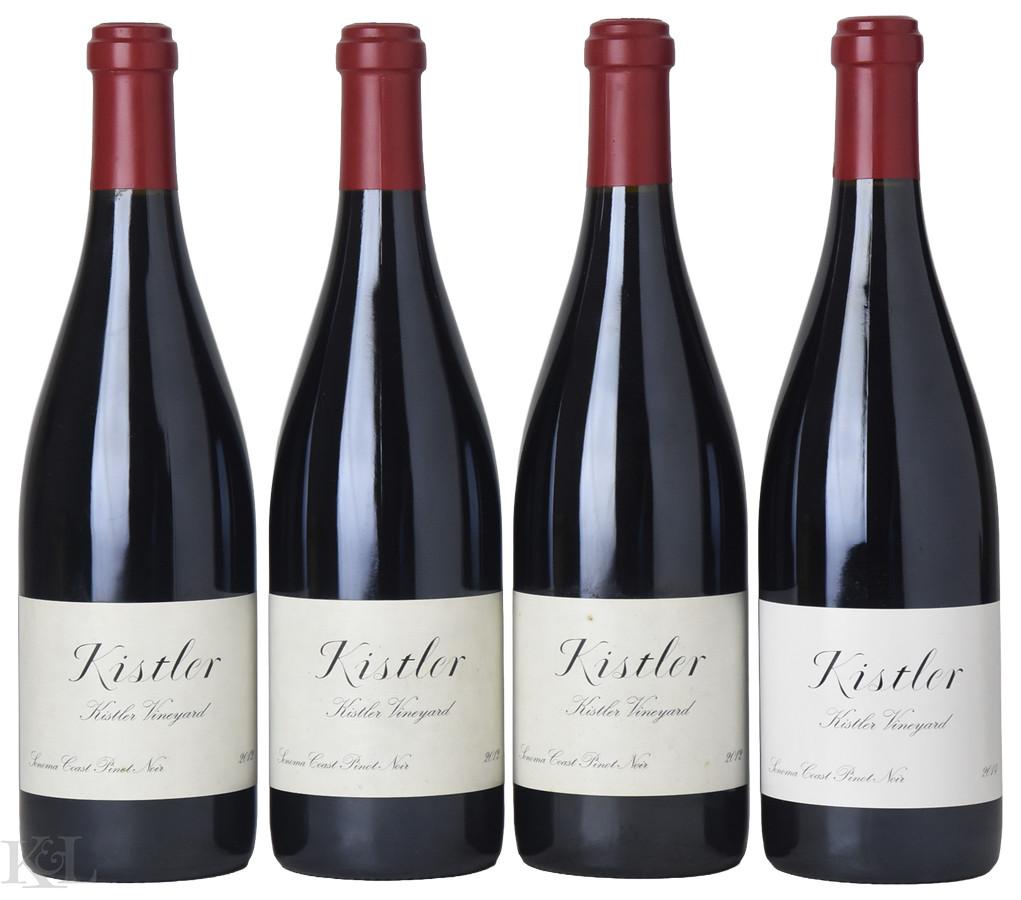 2012 & 2014 Kistler "Kistler Vineyard" Sonoma Coast Pinot Noir