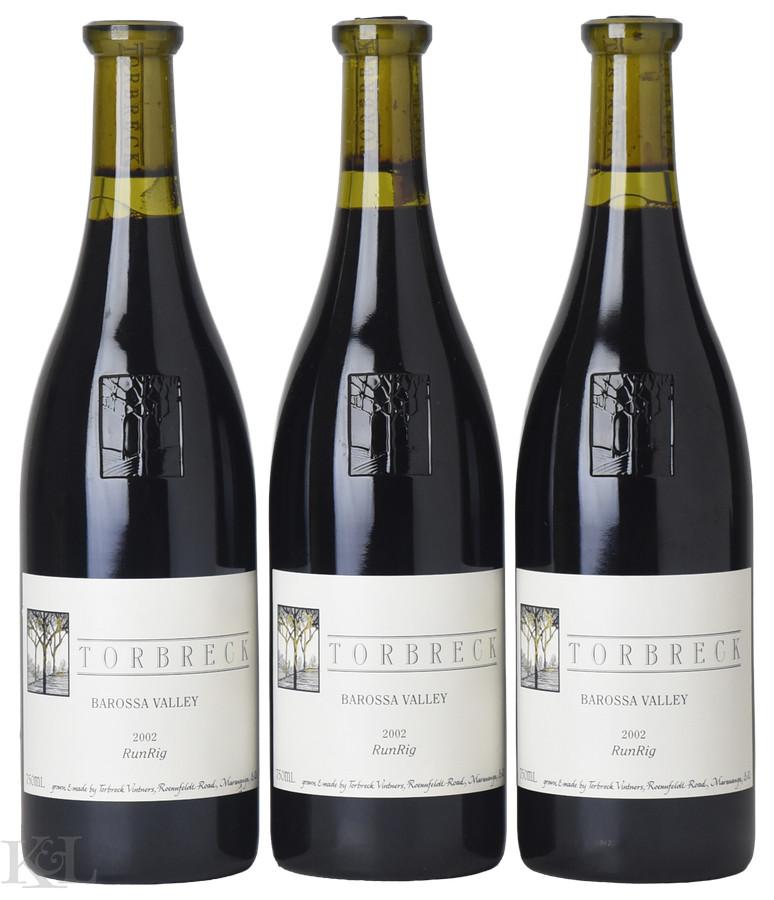 2002 Torbreck "Run Rig" Shiraz Barossa Valley South Australia