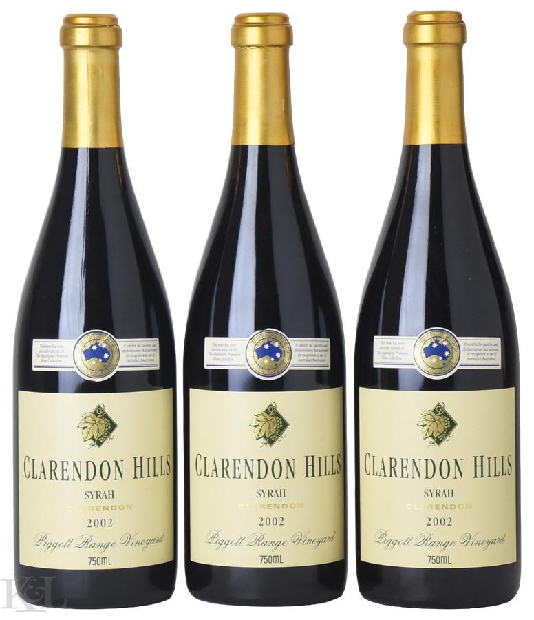 2002 Clarendon Hills "Piggott Range" Syrah Clarendon South Australia