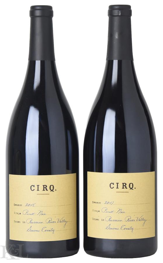 2017-2018 Cirq Russian River Valley Pinot Noir (1.5L) Vertical