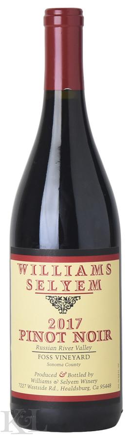 2017 Williams Selyem "Foss Vineyard" Russian River Valley Pinot Noir