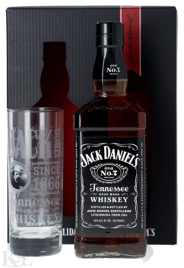 NV Jack Daniel's "Holiday Gift Set" Tennessee Straight Whiskey