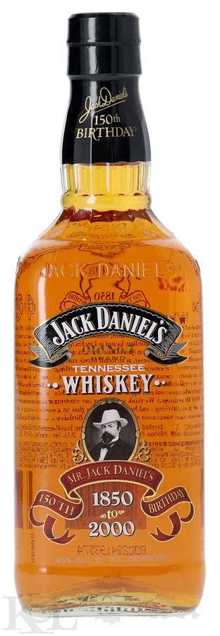 NV Jack Daniel's "Mr. Jack Daniel's 150th Birthday - 1850 to 2000" Tennessee Whiskey