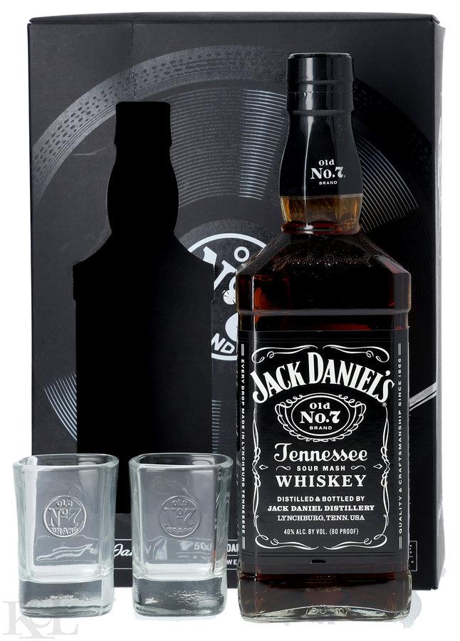 Jack Daniel's "Old No. 7 Gift Set" Tennessee Straight Whiskey