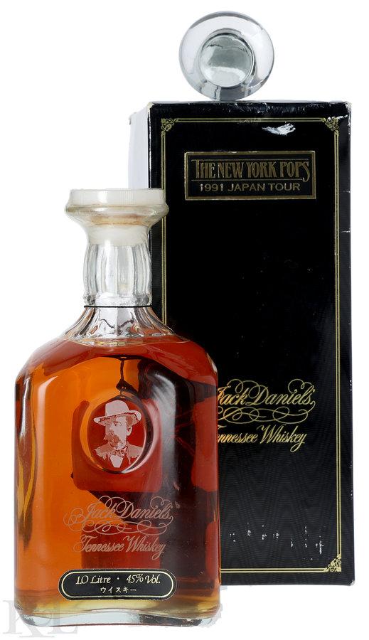 Jack Daniel's "The New York Pops - 1991 Japan Tour" Tennessee Whiskey (1L)