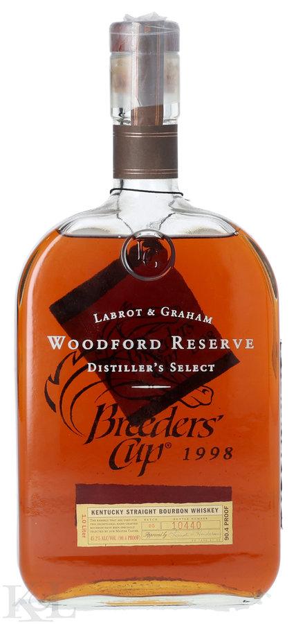 1998 Woodford Reserve "Breeder's Cup" Kentucky Straight Bourbon Whiskey (1L)