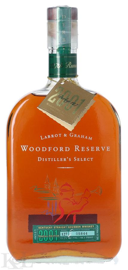 2001 Woodford Reserve "Kentucky Derby 127" Kentucky Straight Bourbon Whiskey (1L)