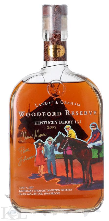 2007 Woodford Reserve "Kentucky Derby 133" Kentucky Straight Bourbon Whiskey (1L)