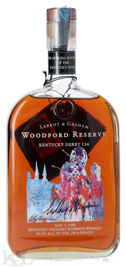 2008 Woodford Reserve "Kentucky Derby 134" Kentucky Straight Bourbon Whiskey (1L)