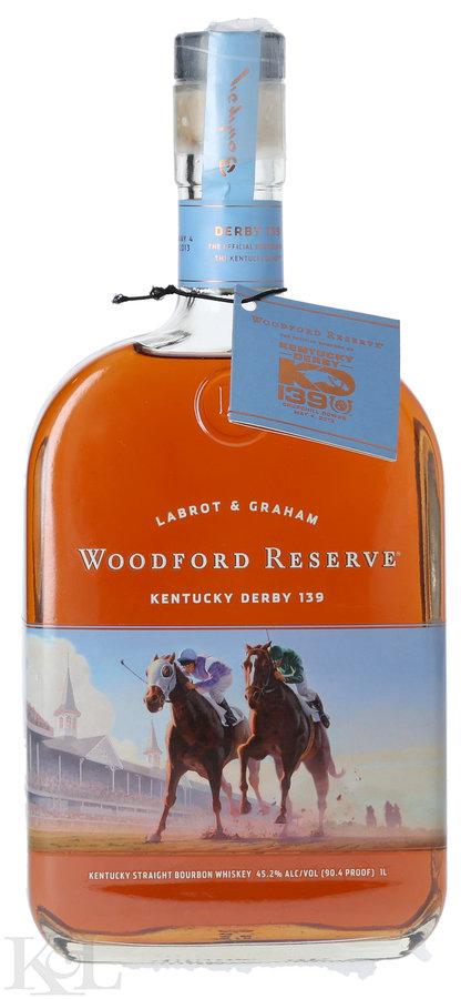 2013 Woodford Reserve "Kentucky Derby 139" Kentucky Straight Bourbon Whiskey (1L)