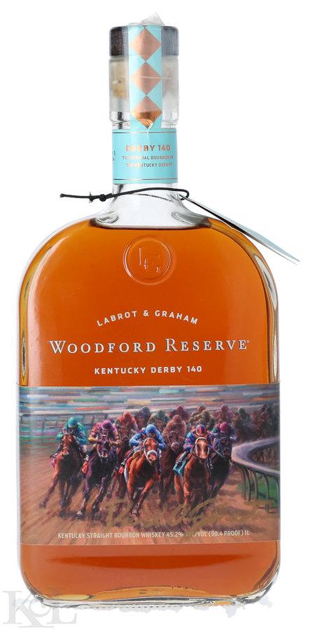 2014 Woodford Reserve "Kentucky Derby 140" Kentucky Straight Bourbon Whiskey (1L)