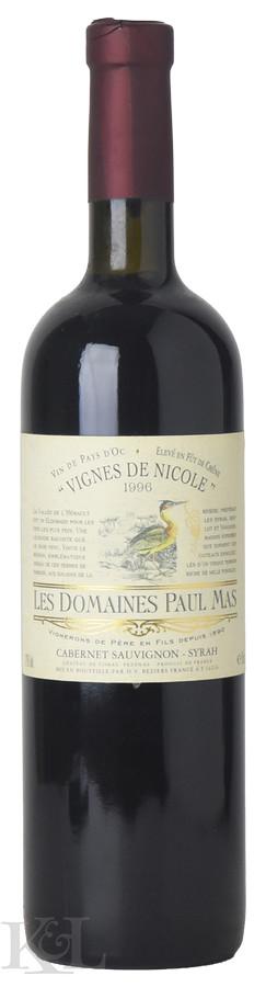 1996 Les Domaines Paul Mas "Vignes De Nicole" Cabernet Sauvignon - Syrah