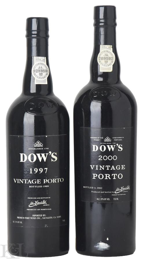 1997 & 2000 Dow's Vintage Port