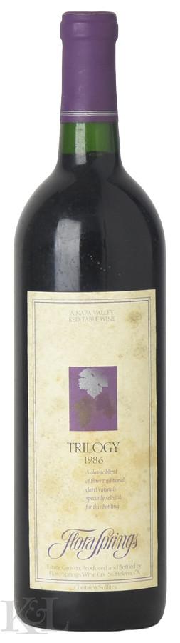 1986 Flora Springs "Trilogy" Napa Valley Bordeaux Blend