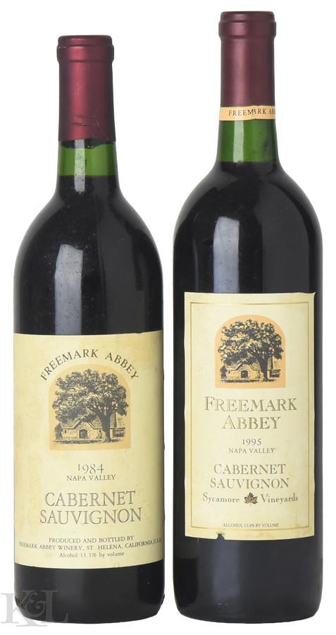 1984 & 1995 Freemark Abbey Napa Valley Cabernet Sauvignon Tasting Lot — Standard & Winery Direct Library Release