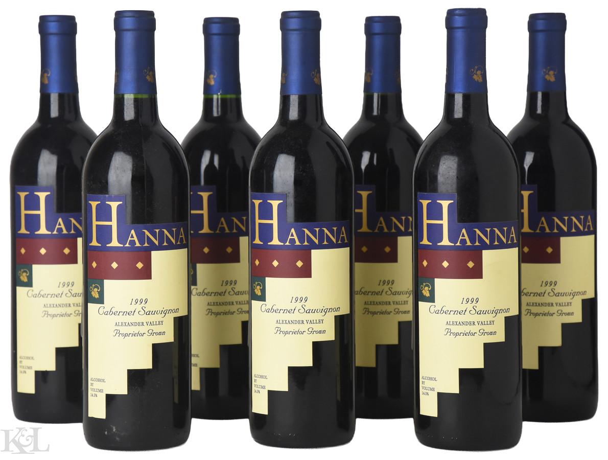 1999 Hanna Alexander Valley Cabernet Sauvignon
