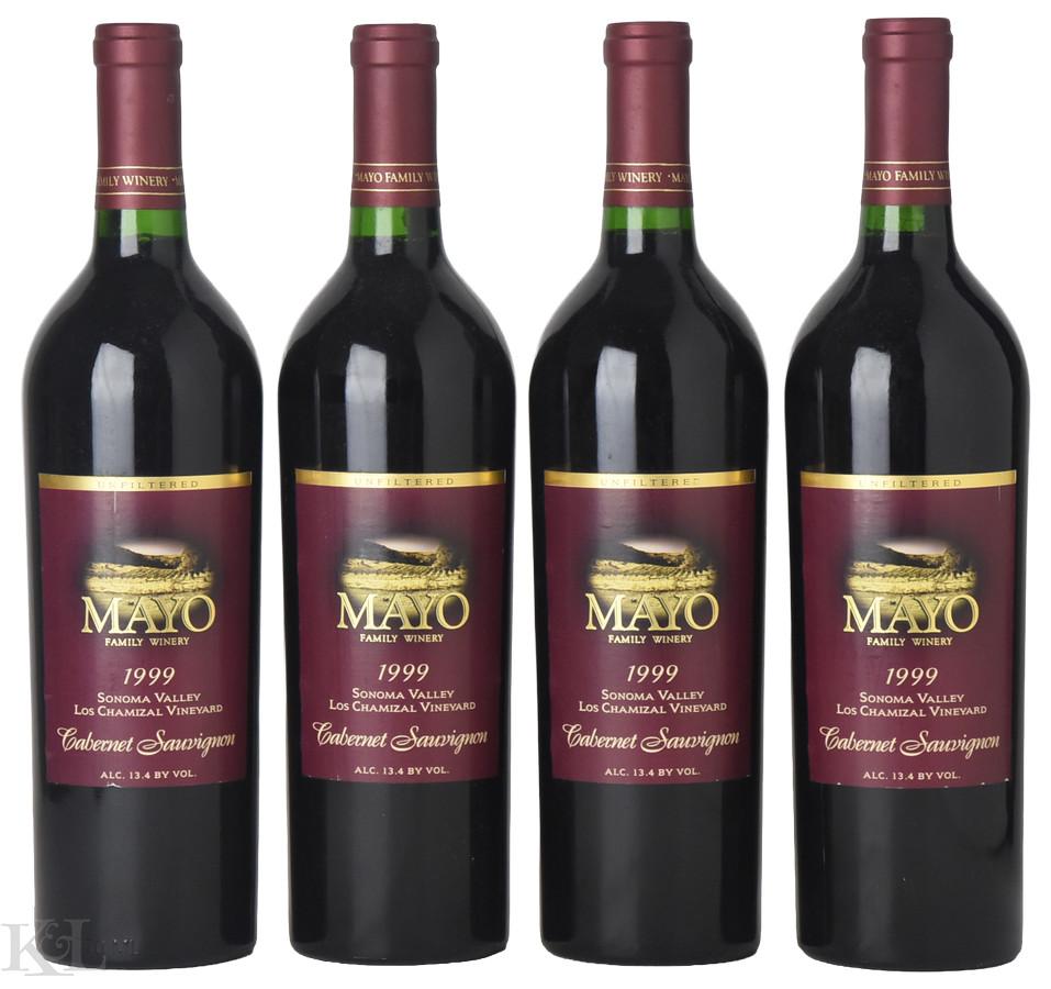 1999 Mayo Family "Los Chamizal Vineyard" Sonoma Valley Cabernet Sauvignon