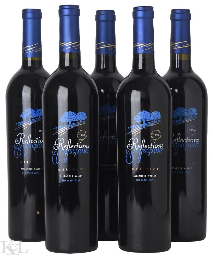 1995-1999 Mill Creek "Reflections - Kreck Estate Vineyard" Alexander Valley Meritage Vertical