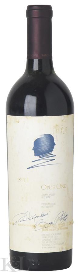 1990 Opus One Napa Valley Bordeaux Blend