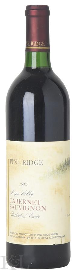 1985 Pine Ridge "Rutherford Cuvee" Napa Valley Cabernet Sauvignon