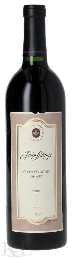 1991 Flora Springs "Reserve" Napa Valley Cabernet Sauvignon